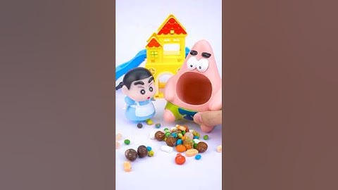 Satisfying with Unboxing and Review 3 Shin-chan, Patrick Toys Video
