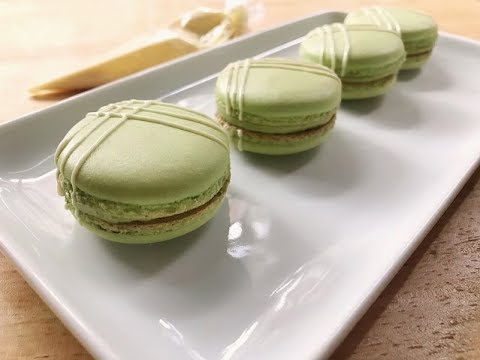 法式 抹茶馬卡龍matcha Macaron 中英字幕 Youtube