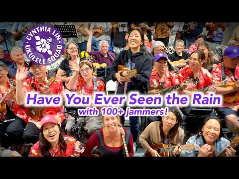 "Have You Ever Seen the Rain" 🌈🌦️SAN FRANCISCO | Cynthia Lin Ukulele Squad Jam
