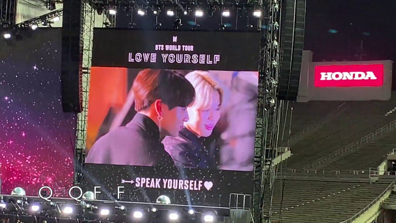 20190504 Ending VCR @ LA Day1- BTS (방탄소년단) Speak Yourself Tour Fancam 직캠