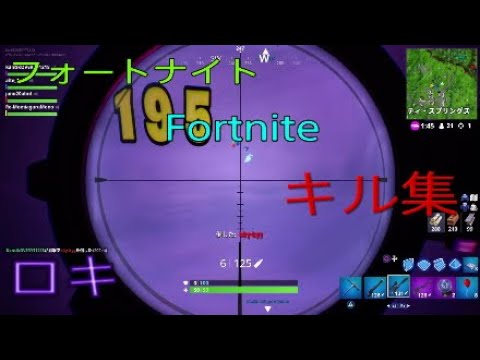 ［Fortnite］キルレ0.1のキル集 高音質BGM「ロキ」