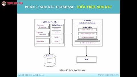 ASP.NET WEBFORM (Lesson10) - Làm Việc Với ADO.NET Database | TRUONGMINHTUAN