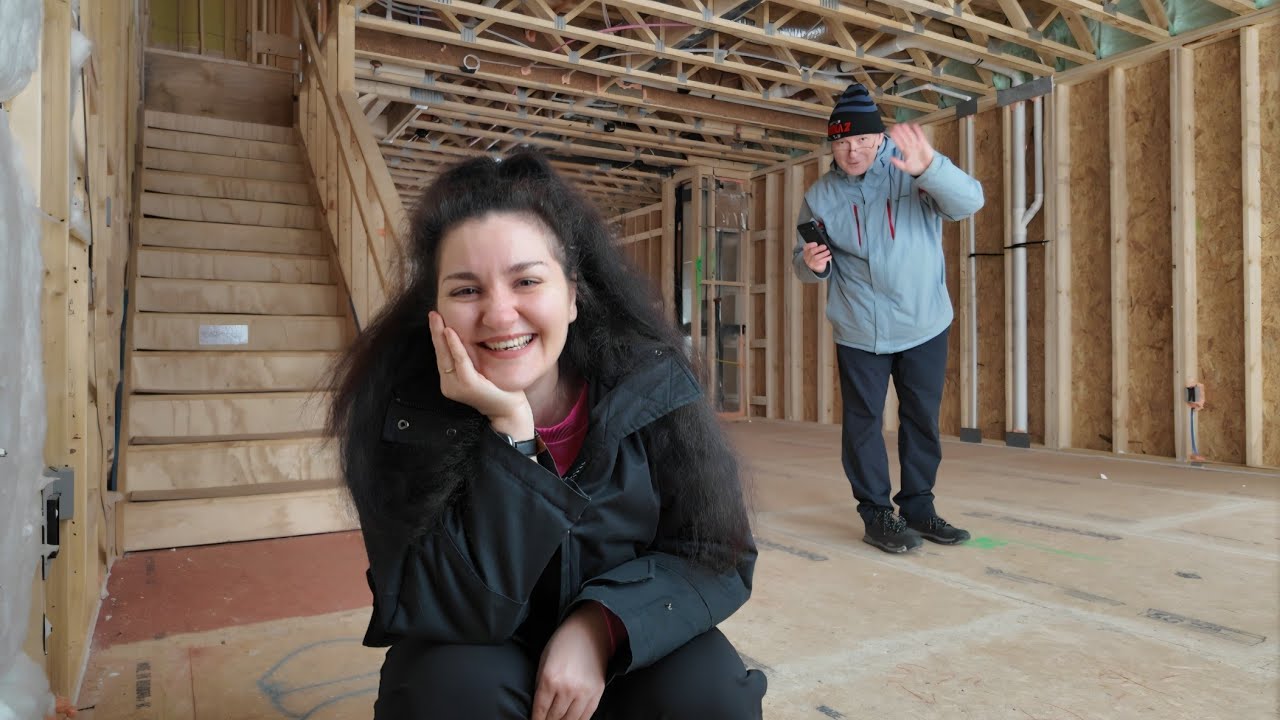 стройка дома зимой || какие изменения произошли в феврале