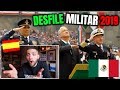 ESPAÑOL REACCIONA A EL DESFILE MILITAR 2019 MEXICO (DIA DE INDEPENDENCIA) | JON SINACHE