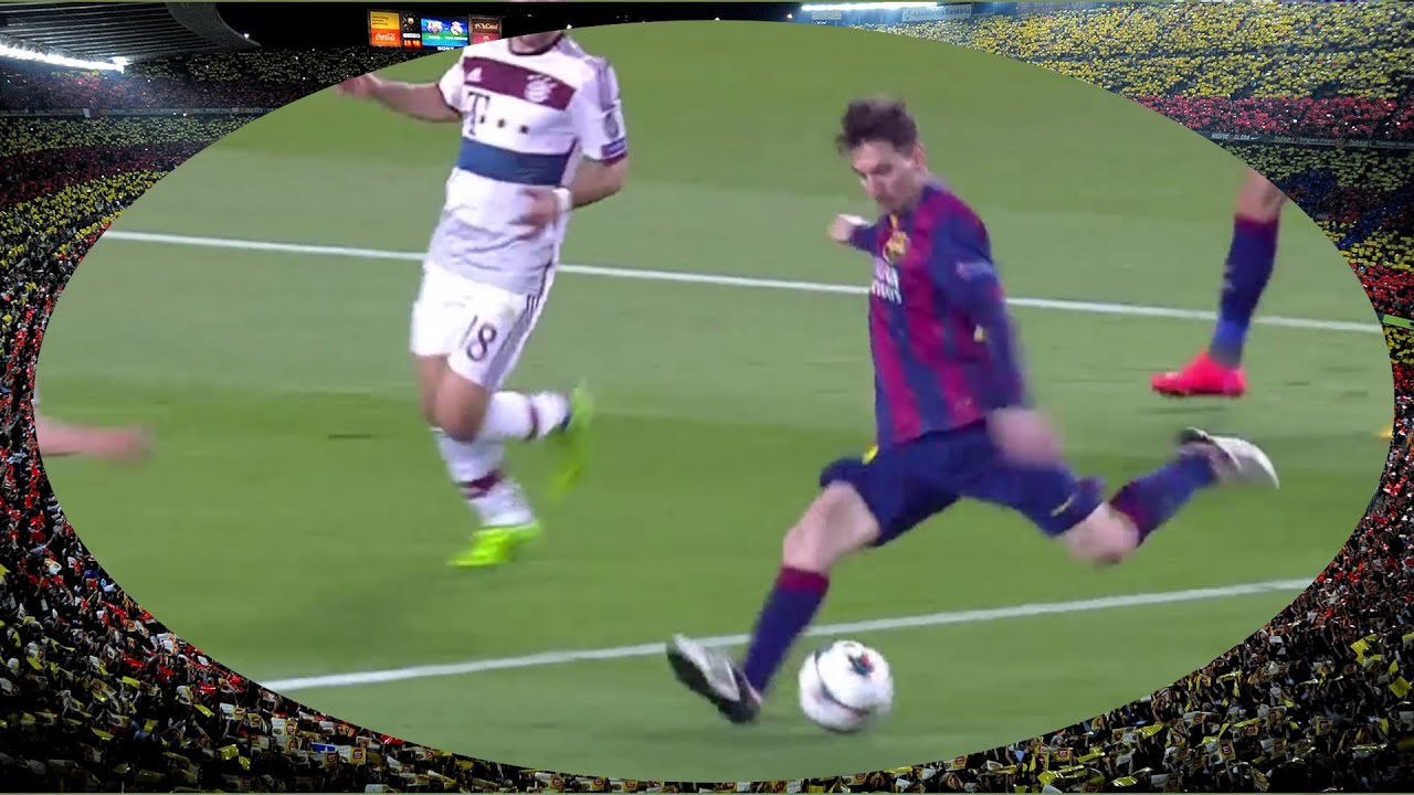 Messi Goal 1 vs Bayern München 6/5/2015 YouTube