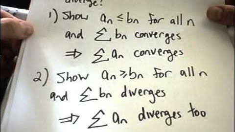 Direct Comparison Test / Limit Comparison Test for Series - Basic Info