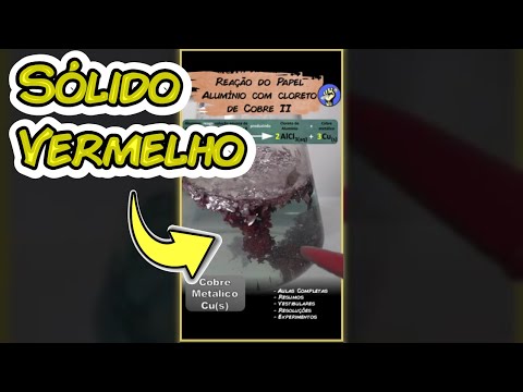 Vídeo: Por que o alumínio reage com o cloreto de cobre?