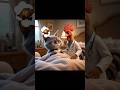 تظاهر بالمرض لكي يطبخ الديك😭😂#cat #shortvideo #foryou