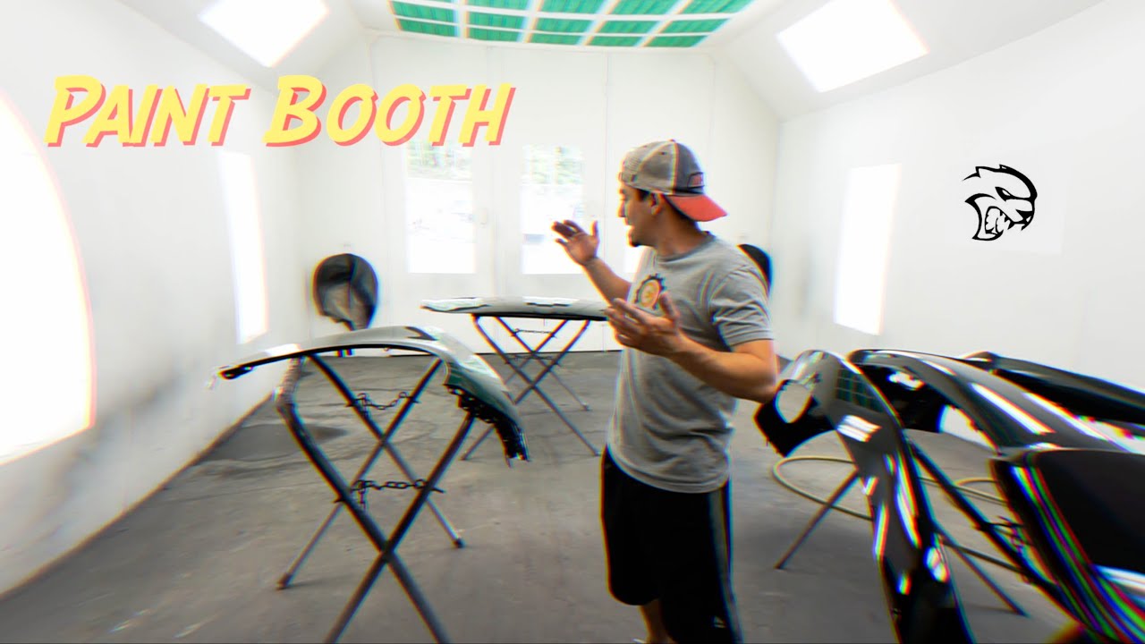 2015 Dodge Charger Rebuild Part 3.. Painting The Parts