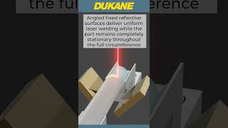 Laser Welding Precision: Full Circumference Welds With a Stationary Part