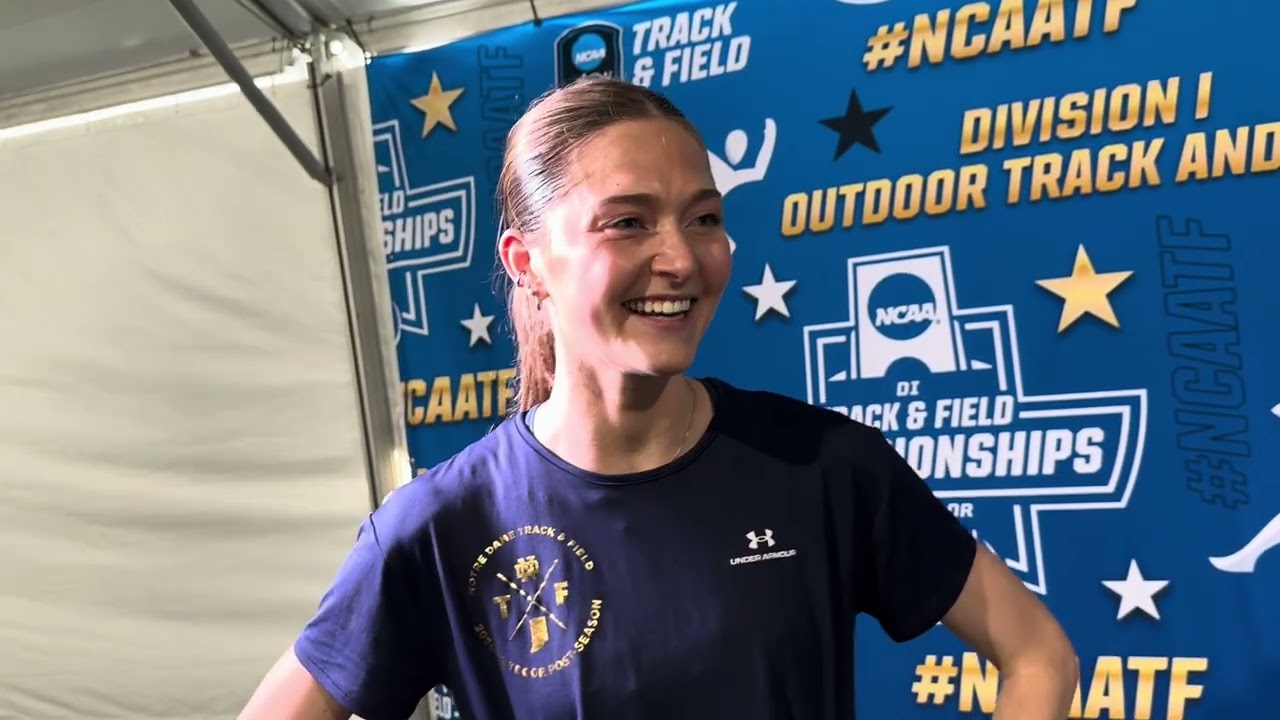 Notre Dame’s Sophie Novak on her love of the steeple and post-NCAA racing plans