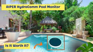 AIPER HydroComm Smart Pool Monitor Tests and Communication for Perfect Water for Pools & Hot Tubs!