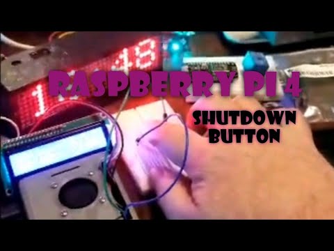 Adding Shutdown Button to Raspberry Pi - GPIO26