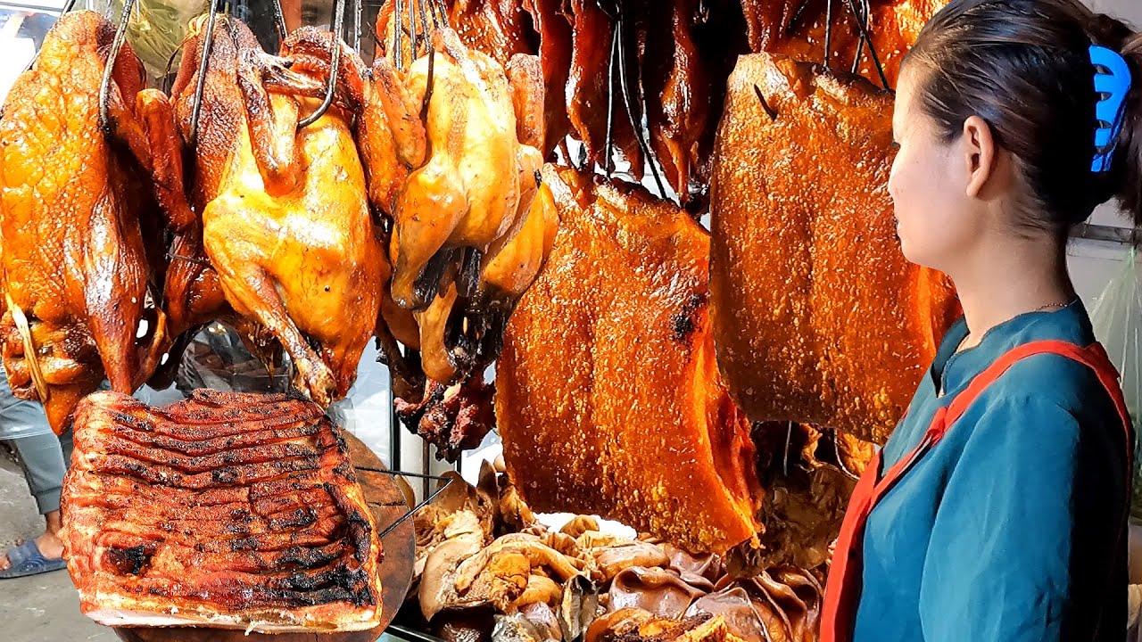 Top Meat Dinner from Phnom Penh Roasted Pork Duck Chicken & PAKLOV