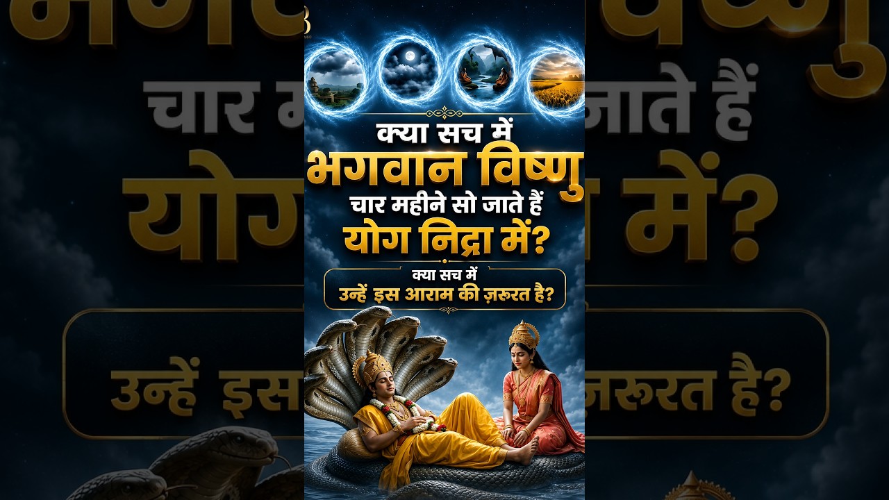 Kya Bhagwan Vishnu sach mein 4 mahine ke liye so jaate hain? Kya Bhagwan Vishnu sach mein 4 mahine ke liye so jaate hain?