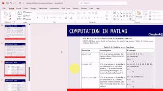 Lecture:20|MATLAB built-in function for Matrices Analysis| Median,Mean,max,min,std,sqrt step by step