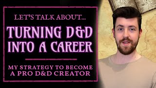 Making a career out of D&D? Patreon, sponsorships, and more by Tales Arcane 1,991 views 1 year ago 12 minutes, 3 seconds