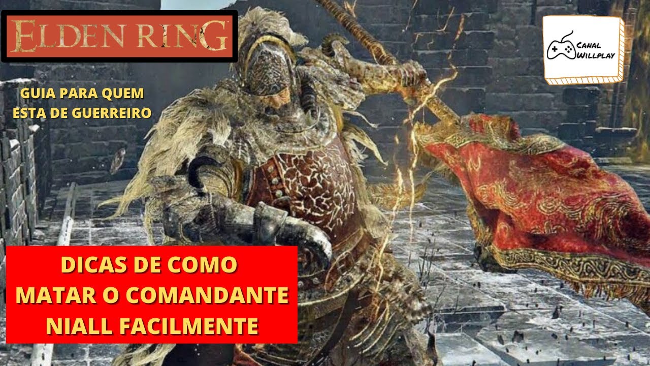 Elden Ring - Commander Niall - Dicas e estratégias para derrotar o boss