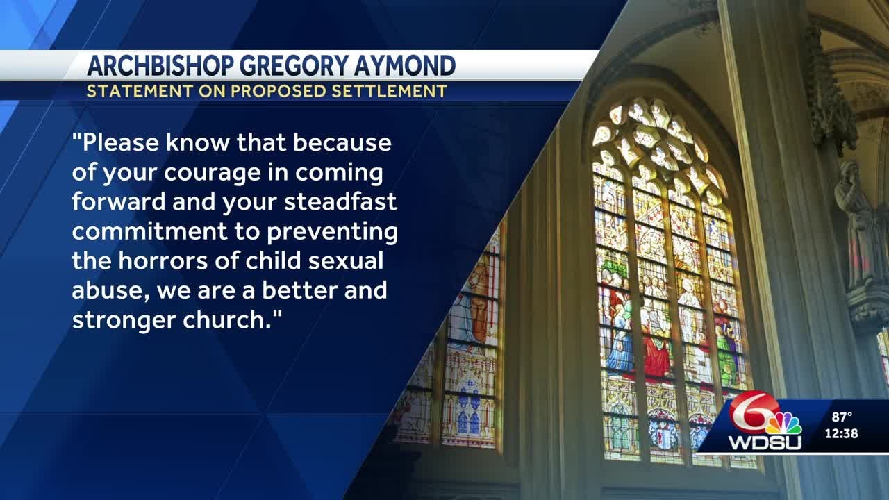 Archdiocese of New Orleans announces proposed settlement for years-long bankruptcy case