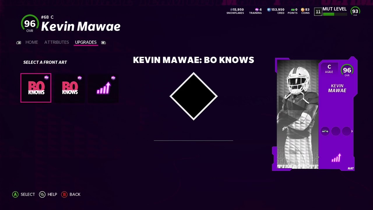 Madden 22 - Kevin Mawae 96 OVR