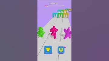 Blob shifter 3D #level167 #short #gaming #video #gameply
