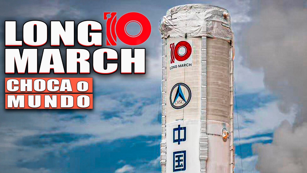 CHINA Choca o Mundo Com Foguete Long March 10