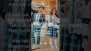 Lagu Aku Jatuh Cintamagic5indosiar basmalahgralind radenrakha