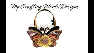 Butterfly Treat bag #mycraftingworldanna