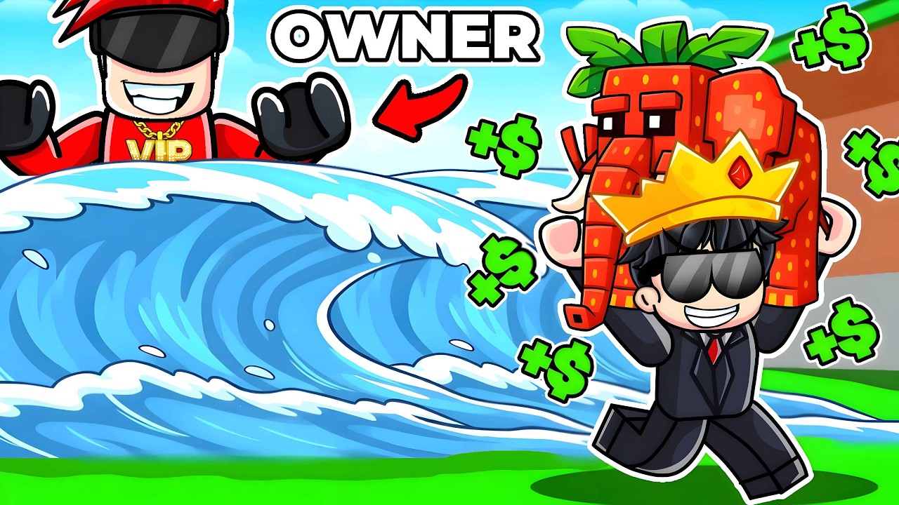 I Met The OWNER of Escape Tsunami of Brainrots Roblox!