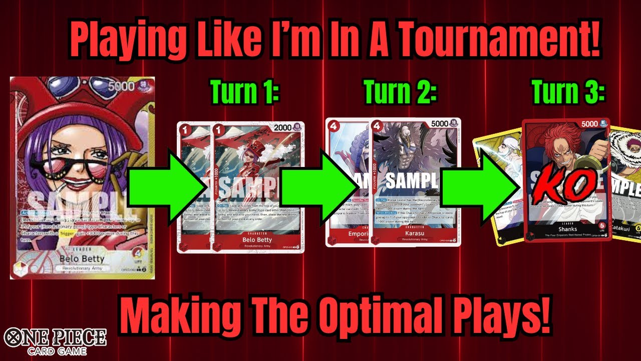 [EB-02] Hardcore RANKED run with Belo Betty! (decklist + gameplay) - One Piece Card Game