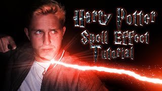 Create HARRY POTTER Spell Effect in PHOTOSHOP! (TUTORIAL)