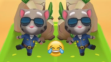 Funny Fails Moment Talking Tom Gold Run Game #111 - Android,iOS Gameplay