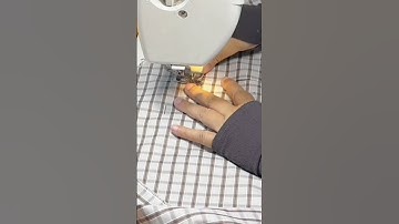 Cara menjahit saku bobok di hem pria @Nylubis