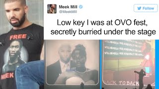 Meek Mill breaks down on Twitter after Drake's OVO fest! HILARIOUS