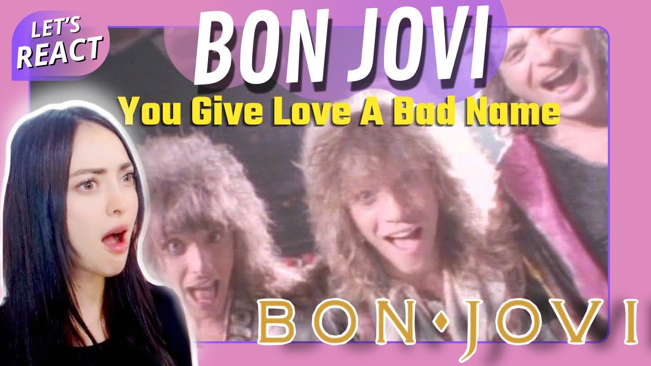 РЕАКЦИЯ на Bon Jovi — Вы даете любви дурную славу