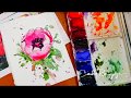 Painting Tip: Quick Sketch Watercolor Tulips by Cindy Briggs