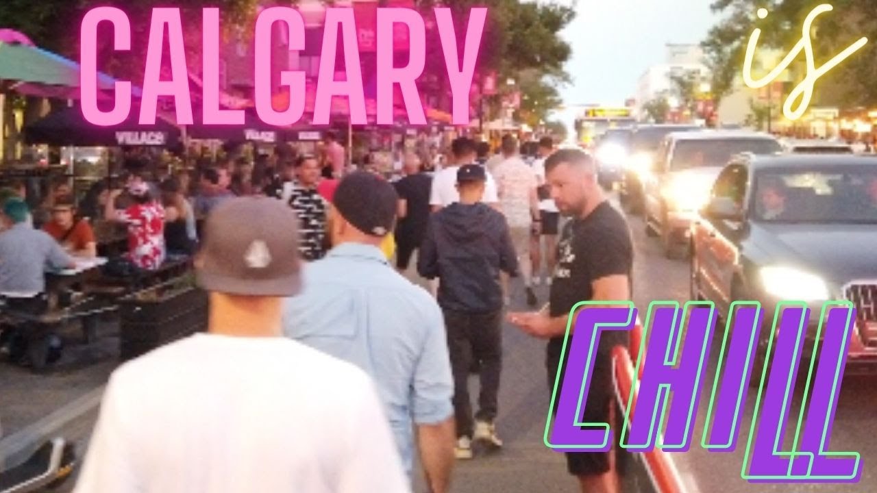 Calgary Bars and Restaurants Scene Walks Virtual Tour June 2021