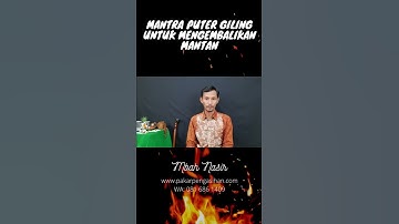 MANTRA PELET PUTER GILING KEJAWEN UNTUK MENGEMBALIKAN PASANGAN #shorts