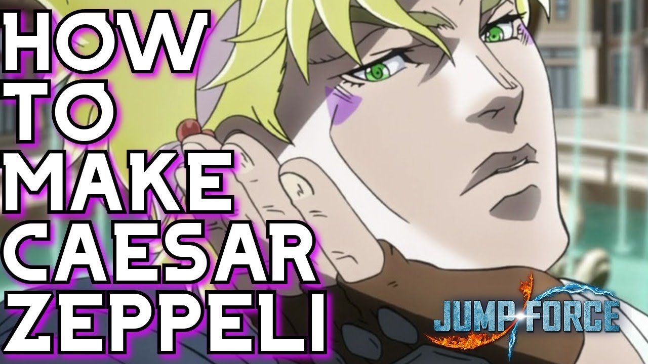 Jump Force How To Make Caesar Zeppeli From Jojo S Bizarre Adventure Youtube - caesar top roblox