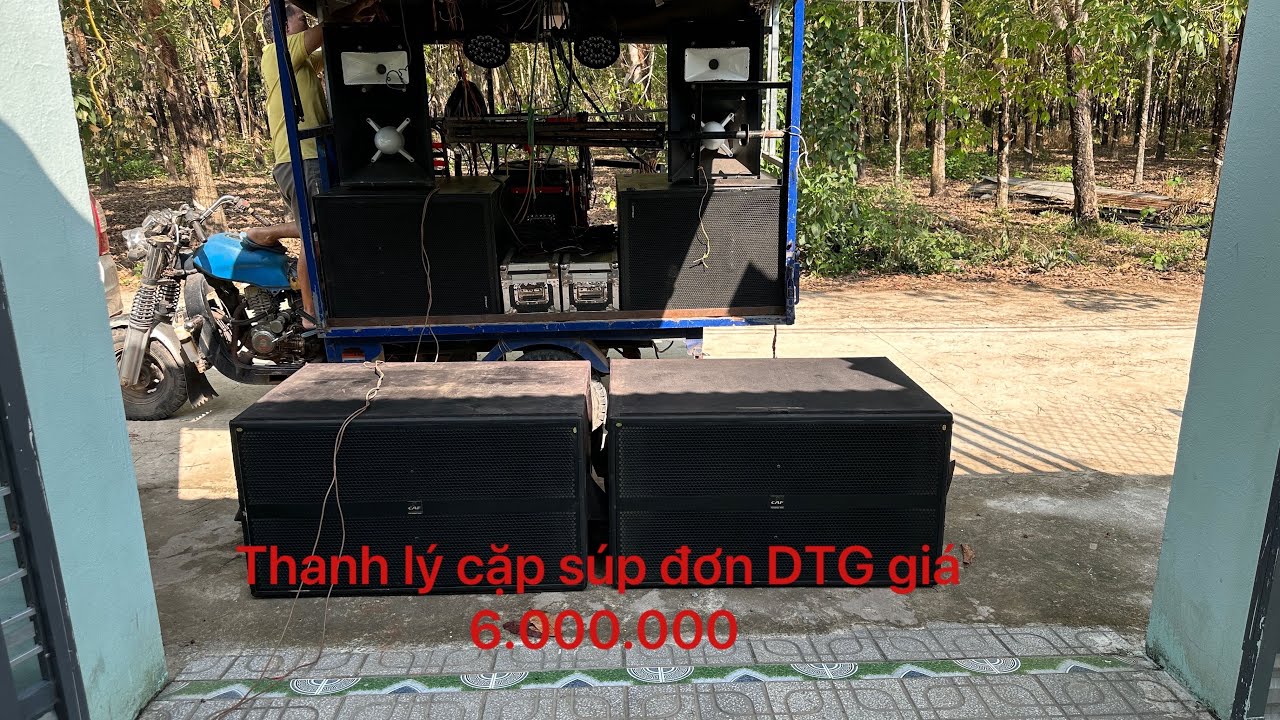 Thanh lý cặp sub đơn DTG giá 6tr alo:0946304200