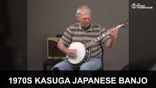 1970s Kasuga Japanese Banjo Review | Vintage Quality & Condition | Banjo Warehouse