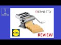 Ernesto Pasta Machine REVIEW (Lidl 7 dough thicknesses)