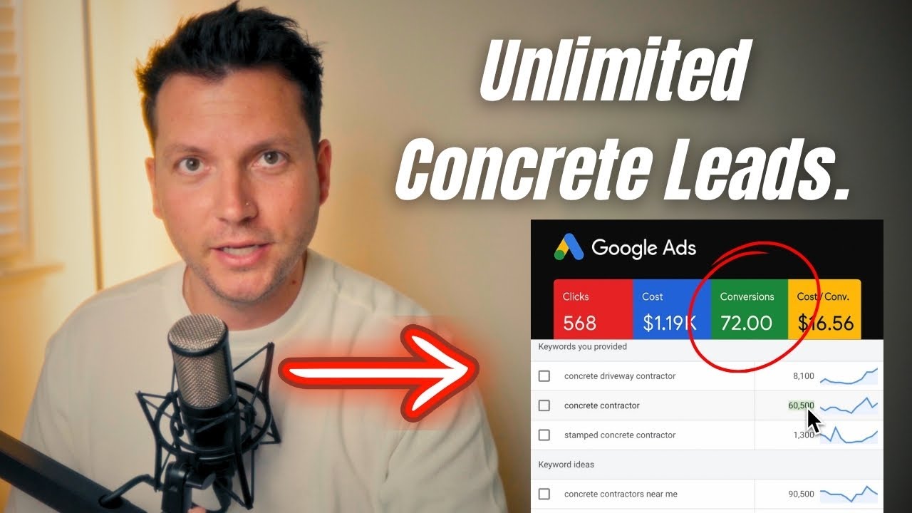 Why Your Concrete Business Needs Google Ads to Survive in 2025