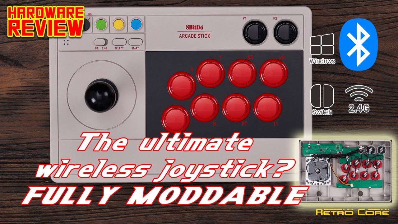 8BitDo Arcade Stick Review - The Arcade Stick