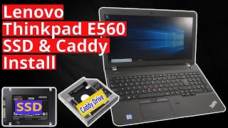 Lenovo E560 i5 SSD & Caddy Upgrade| Lenovo ThinkPad E560 laptop| Thikpad E560