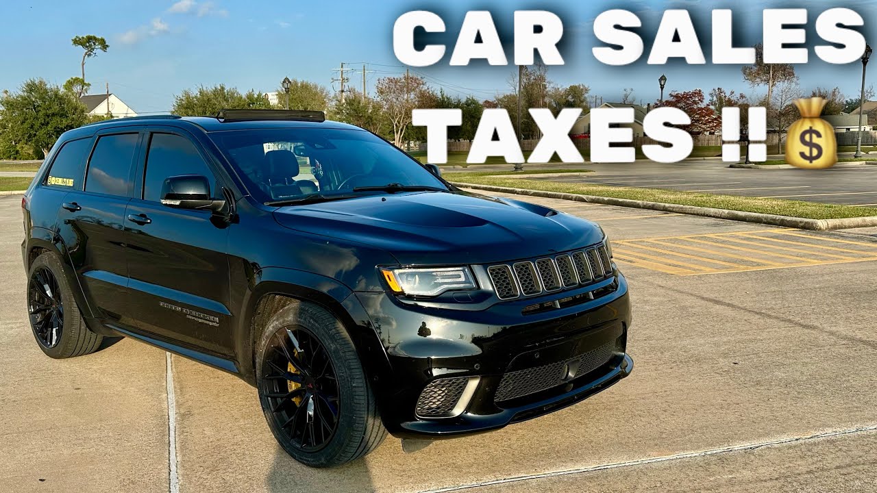PAYING SALES TAX ON MY TRACKHAWK FROM CJ! HOW MUCH WAS IT? - YouTube