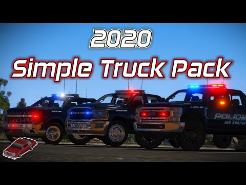 2020 Simple Truck Pack | Showcase | Model Made By: JackTheDev#3347