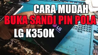 LG k350k Lupa Sandi Pola PIN