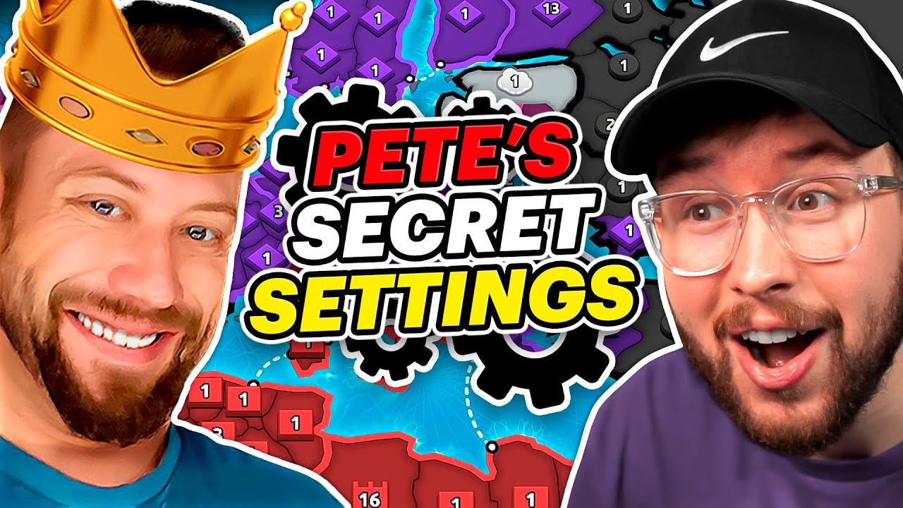 PETE'S NEW SECRET SETTINGS!