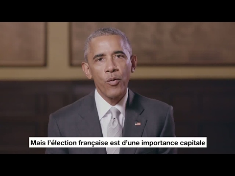 "En Marche! Vive La France!" Former US President Obama praises Emmanuel Macron